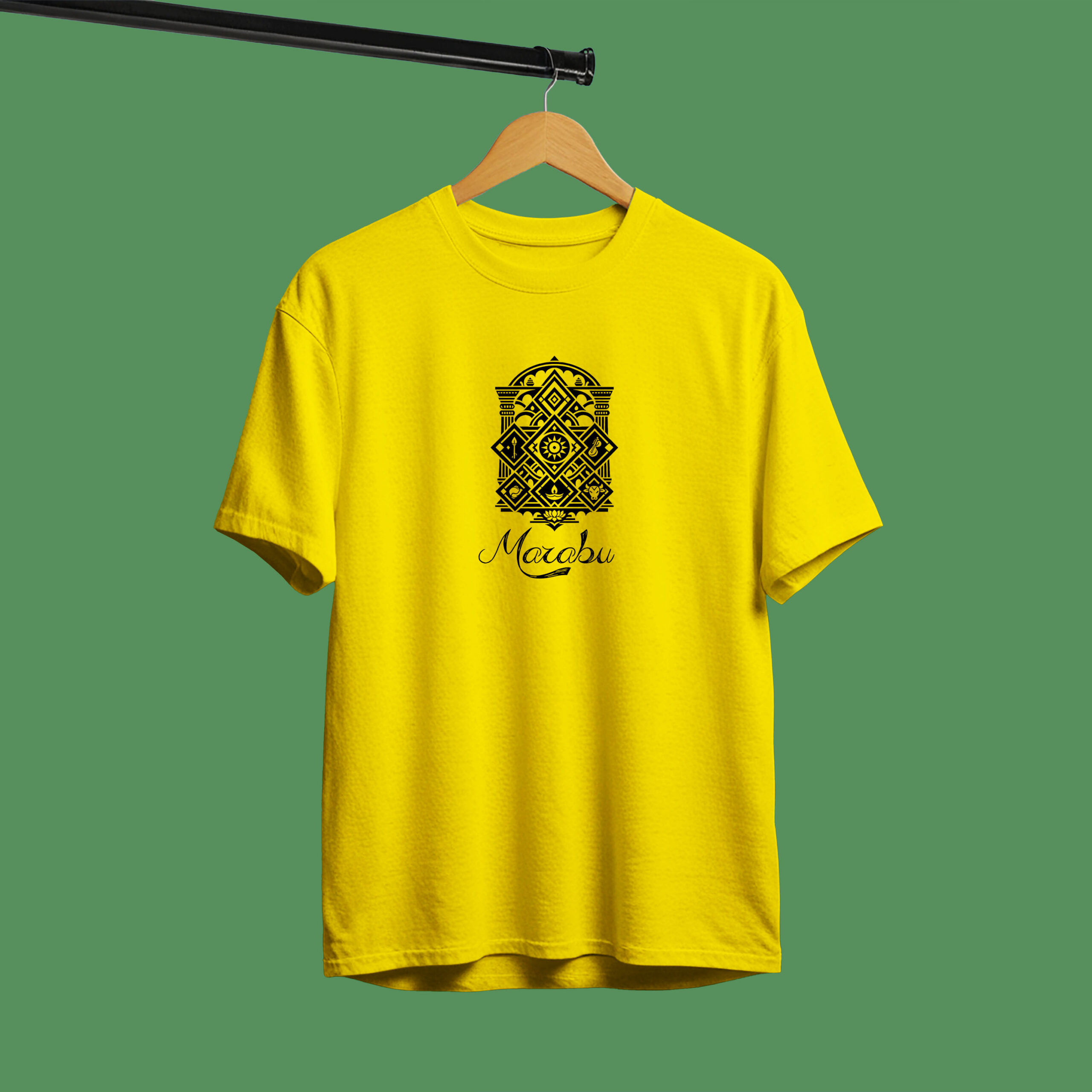Marabu Premium Minimal Cultural Tees for Men – Tamil Heritage Cotton T-Shirt - 100% Cotton - Makes you stylish 3 Marabu Premium Minimal Cultural Tees for Men – Tamil Heritage Cotton T-Shirt - 100% Cotton - Makes you stylish - Image 2