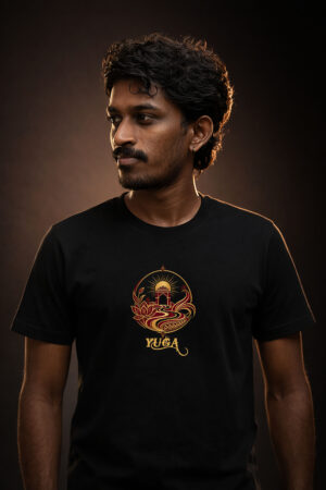 YUGA Minimal Cultural Tee for Men